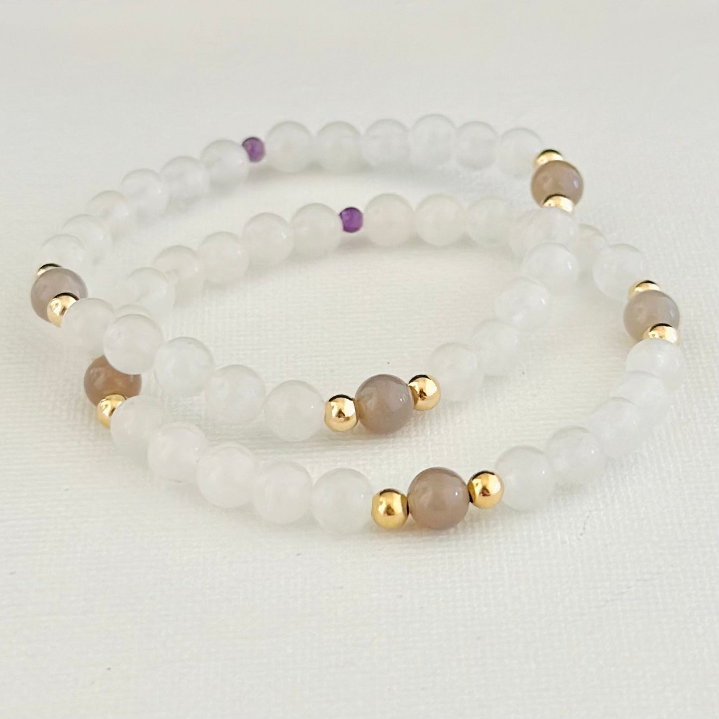 'Double Take' Bracelet - White